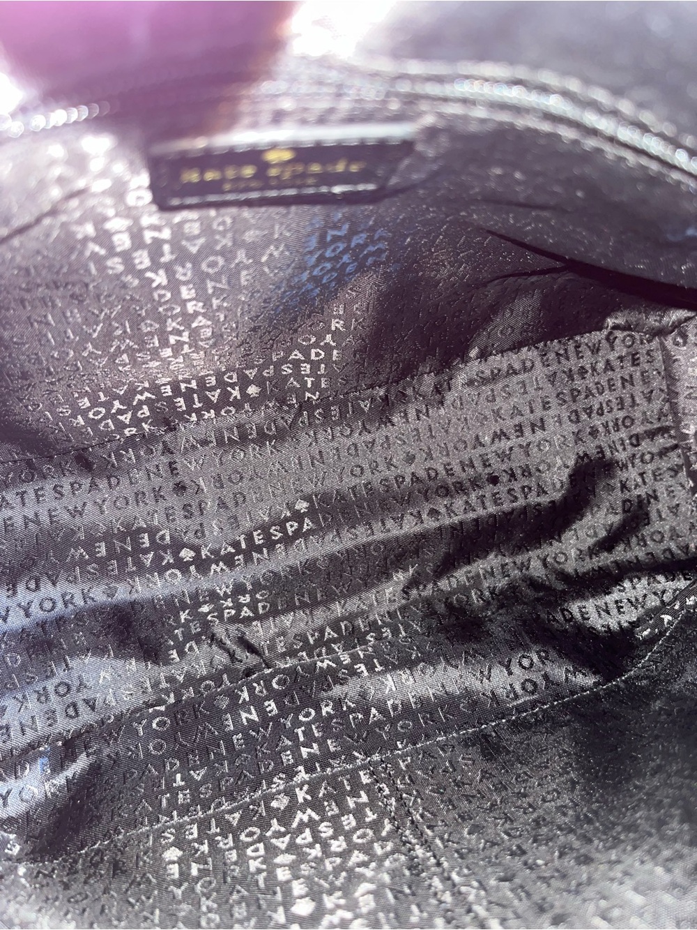 kate spade Red and Black Plaid Satchel with Black Straps - Picture 5 of 14